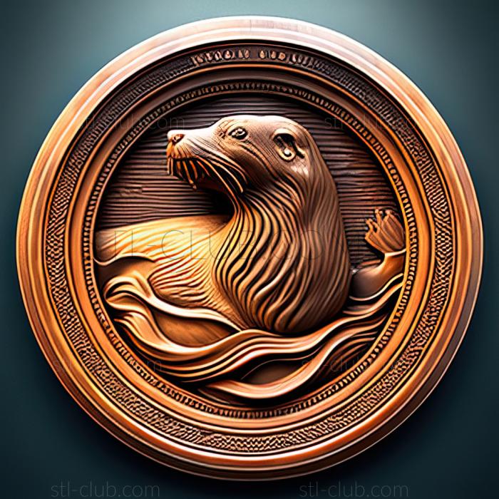 st Gaston seal famous animal